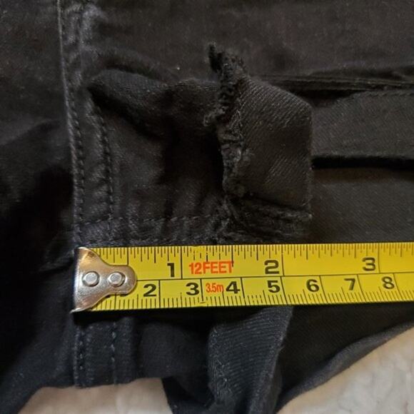 Hollister High Rise Short Shorts Black Denim Women's Size 5 / 27 - Picture 13 of 13